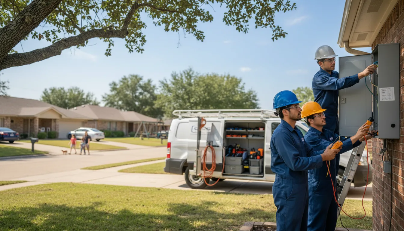 Certified electrician providing emergency electrical services in Saint Paul, KS